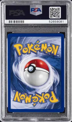 1999 POKEMON BASE SET 1ST EDITION #7 HITMONCHAN-HOLO PSA 9 - Image 2