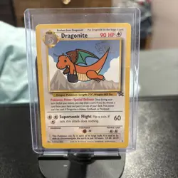 Dragonite 5 1995,96,98 WB Movie Black Star Promo Rare WOTC Nintendo Pokemon NM - Image 1