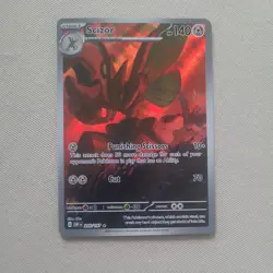 Pokemon- Scizor 205/197 SV03: Obsidian Flames Holo - Image 1