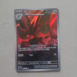 Pokemon- Scizor 205/197 SV03: Obsidian Flames Holo - Image 3