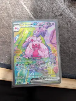 Pokemon Scarlet & Violet Paldea Evolved Tinkaton Ex #262/193 SIR Near Mint - Image 1