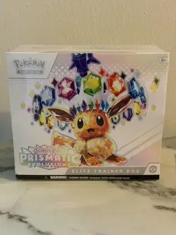 Pokemon TCG Scarlet & Violet Prismatic Evolutions Elite Trainer Box ETB Sealed - Image 1