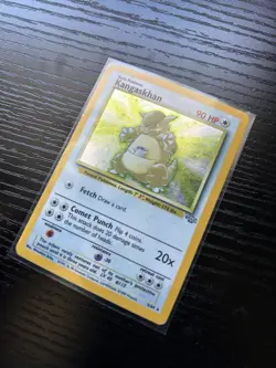 Pokemon TCG Kangaskhan Holo Jungle Set 5/64 1999 Heavily Played - Image 3