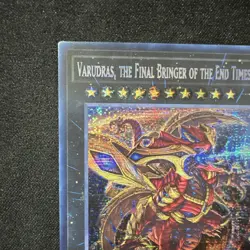 Yu-Gi-Oh! Varudras Final Bringer MP25-EN070 1st Ed Holo Xyz ATK 3000 DEF 3000 - Image 2