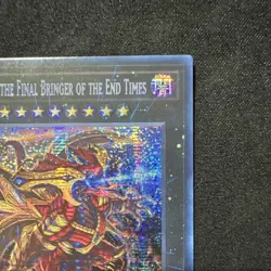 Yu-Gi-Oh! Varudras Final Bringer MP25-EN070 1st Ed Holo Xyz ATK 3000 DEF 3000 - Image 3
