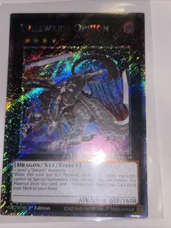 Evilswarm Ophion 1st Edition Platinum Secret Rare RA04-EN179 Yu-Gi-Oh! - Image 1