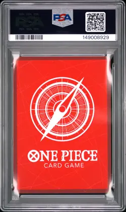 2024 ONE PIECE PROMOS 2ND ANNIVERSARY TOURNAMENT #P MONKEY D. LUFFY PSA 8 - Image 2