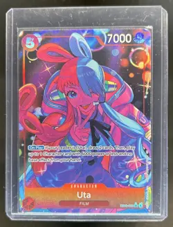 2026 One Piece Heroines Edition Uta Super Rare Alternate Art #EB03-003 - Image 1