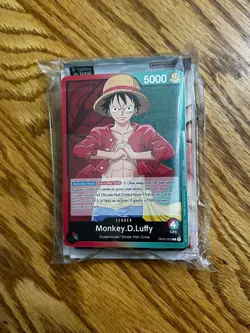 One Piece TCG 2022 Demo Deck Monkey D. Luffy Pre-Errata • SEALED w/ Promo Pack - Image 1