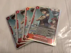 One Piece Monkey.D.Luffy (OP14-013) SR Playset The Azure Sea's Seven OP14-EB04 - Image 1
