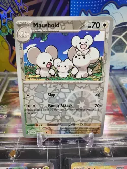 Maushold 161/198 Reverse Holo Uncommon Pokemon TCG Scarlet & Violet Base Set - Image 1
