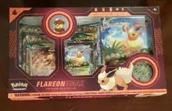 ‼Pokemon TCG Flareon VMAX Premium Collection Box New Factory Sealed RARE 820650101618 - Image 2