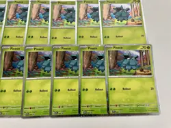 Pokemon TCG Pineco SVP 061 Cosmos Holo Black Star Promo Scarlet & Violet 50 - Image 2