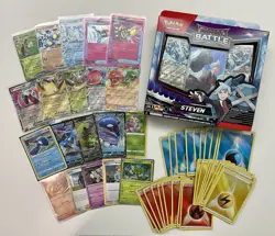 Pokemon TCG Steven's Beldum Rival Battle Deck & Pokemon Ultra Rare Holo Energy - Image 1