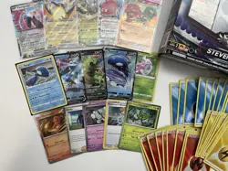 Pokemon TCG Steven's Beldum Rival Battle Deck & Pokemon Ultra Rare Holo Energy - Image 3