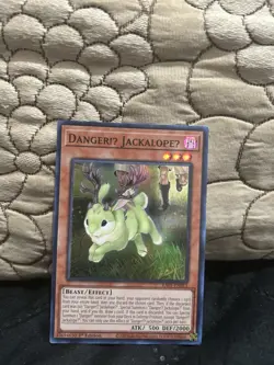 YuGiOh! - Danger!U JackalopeU - 1st Edition Ultra Rare RA01-EN013 NM Near Mint - Image 1