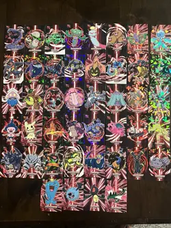 Pokemon Red Holo Team Rocket Card Database Peru - Full Set of 44 - Image 1