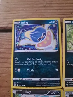 Inkay & Malamar 9 Pokemon Card Lot Various Sets - Image 2