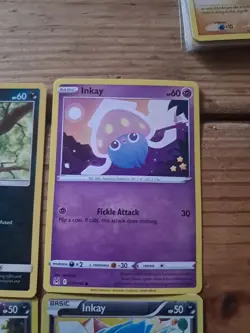 Inkay & Malamar 9 Pokemon Card Lot Various Sets - Image 4