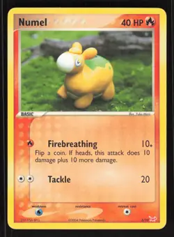 Pokemon EX Battle Stadium #69 Numel (69) Card TCCCX - Image 1