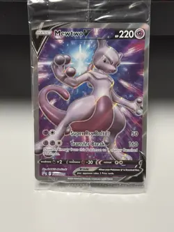 Pokemon SEALED Mewtwo V SWSH229 SWSH: Sword & Shield Promo Cards Holo - Image 1