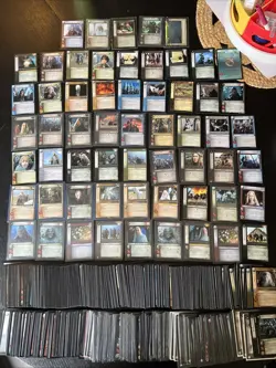Lord of the Rings LOTR TCG CCG Cards Two Towers Lot(A) W/Rare + 4x Foils + Promo - Image 1