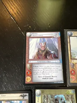 Lord of the Rings LOTR TCG CCG Cards Two Towers Lot(A) W/Rare + 4x Foils + Promo - Image 2