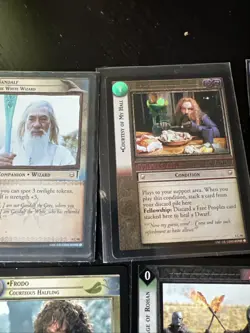 Lord of the Rings LOTR TCG CCG Cards Two Towers Lot(A) W/Rare + 4x Foils + Promo - Image 4
