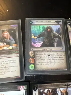 Lord of the Rings LOTR TCG CCG Cards Two Towers Lot(A) W/Rare + 4x Foils + Promo - Image 5