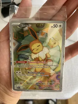 Pokemon TCG Eevee Promo Card SVP-173 Prismatic Evolutions ETB SEALED - Image 1