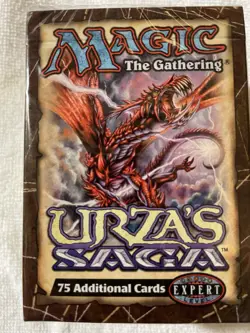 Magic the Gathering Urza's Saga 75 Card Sealed Deck - Image 1