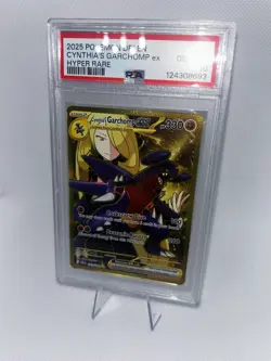 Cynthia's Garchomp EX Holo Card 241/182 Sv10: Destined Rivals PSA 10 - Image 1