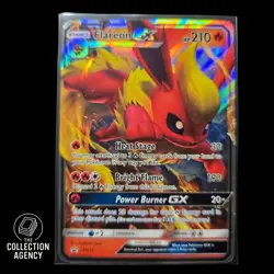 Pokemon Flareon GX SM171 Holo Black Star Promo Card NM Condition - Image 1