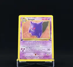 Pokemon Gengar TCG 20/62 1st Edition Non-Holo Card Fossil - Image 1