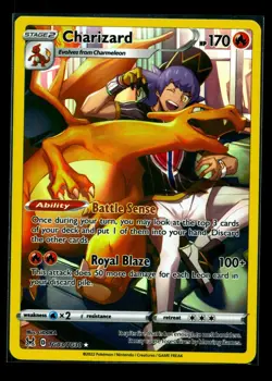 Charizard TG03/TG30 Lost Origin Trainer Gallery Ultra Rare Pokemon Card NM - Image 1