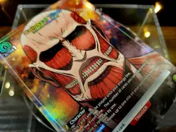 Union Arena Colossal Titan R* - UE10ST: Attack on Titan Parallel Art NM - Image 3
