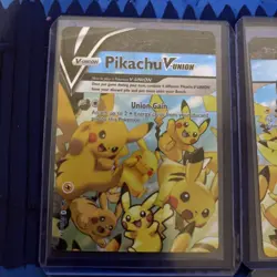 ULTRA RARE Pikachu V-Union 4-Card Set Pokemon TCG SWSH139-142 Holo Promo - NM - Image 3