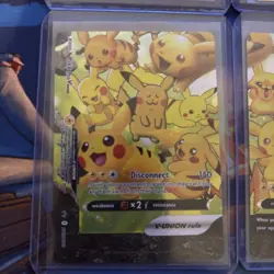 ULTRA RARE Pikachu V-Union 4-Card Set Pokemon TCG SWSH139-142 Holo Promo - NM - Image 5