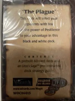 SEALED Original Magic the Gathering Urzas Saga 60 Card Preconstructed Deck - Image 2