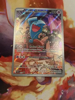 Pokemon Team Rocket's Wobbuffet SV: Scarlet & Violet Promo Cards 203 Promo NM - Image 1