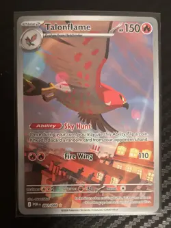 POKEMON TCG Perfect Order TALONFLAME IR Illustration Rare Card 091/088 - Image 4