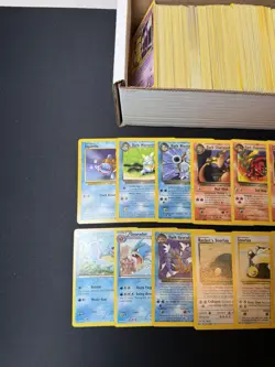 Huge Collection Bulk Lot of 600+ Pokemon Cards Mixed WOTC-XY Vintage HP-DAMAGED - Image 2