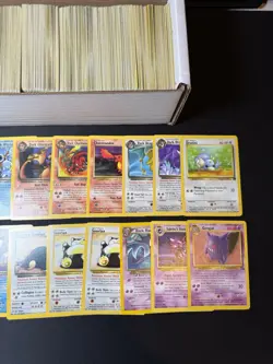Huge Collection Bulk Lot of 600+ Pokemon Cards Mixed WOTC-XY Vintage HP-DAMAGED - Image 3
