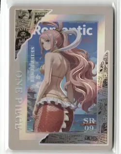 SHIRAHOSHI SR SR-09 Magazine Cover Holo One Piece Anime Collectible Card - Image 1