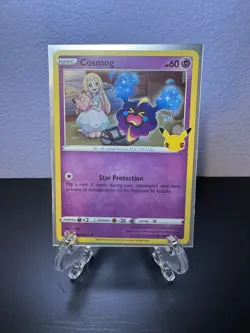 Pokemon TCG Cosmog Holo Rare Card Celebrations 013/025 - Image 1