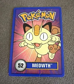 Meowth #52 Pokemon Vintage 1999 Nintendo Promo Card - Image 1