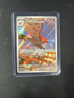 Pokemon Talonflame 091/088 Holo Ability Card HP 150 Attack 110 English - Image 1