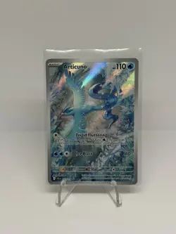 Pokemon Articuno Illustration Rare Full Art Holo SV09 Card 161/159 - Image 1