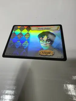 Harry Potter TCG Base Set Holo Harry Potter Wizard Card. 6/116 WotC 2001 #2 - Image 1