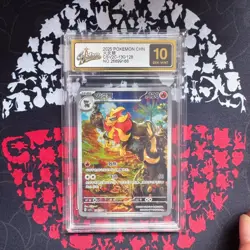 Pyroar CSV2C 130/128 AR Scarlet & Violet Pokemon Chinese Card Grade 10 - Image 1